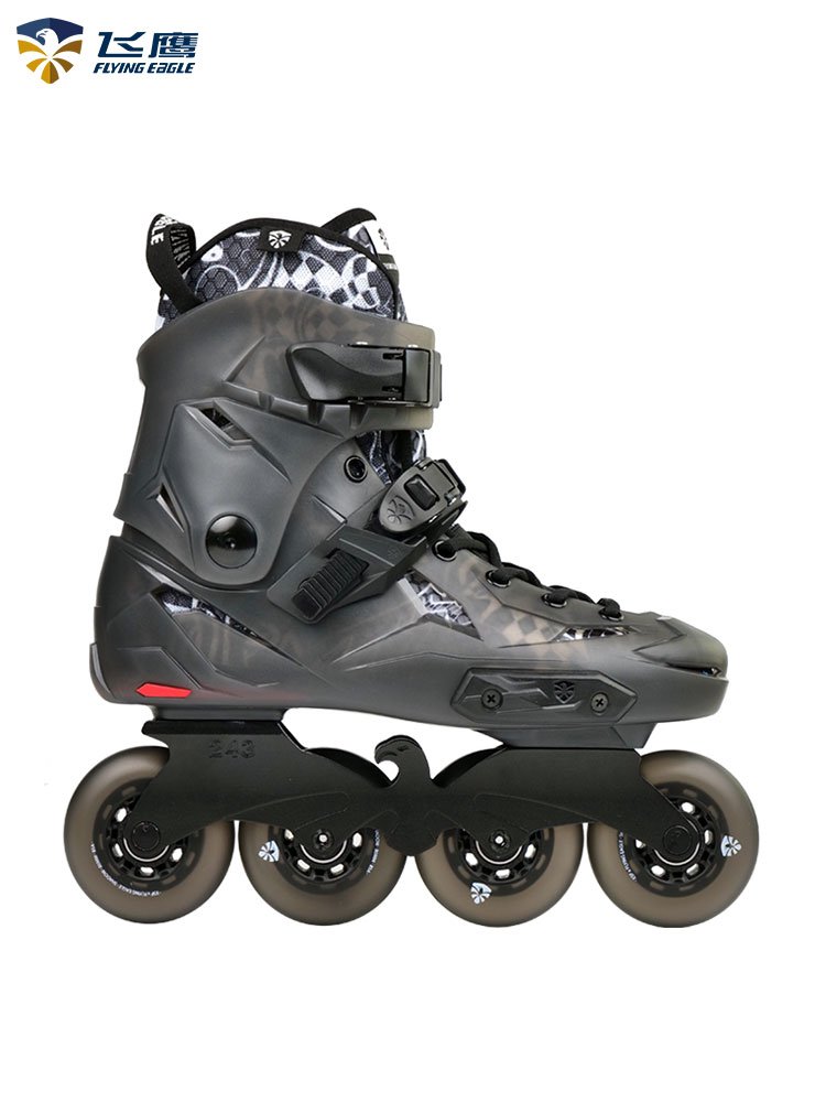 EAGLE ROLLER X5F ADULT FLAT SHOES, MALE AND FEMALE PROFESSIONAL ROLLERS, TRANSPARENT SHOES SWEEPING FSK DRY SHOES