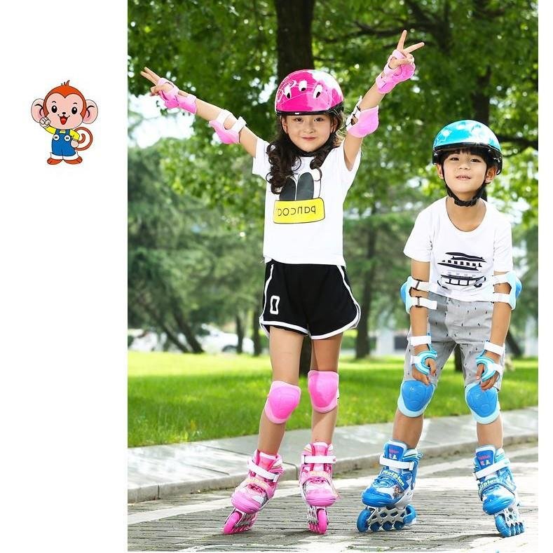 3-4-5-6-8-12 years Dicanon roller skater children with a full set of men and women