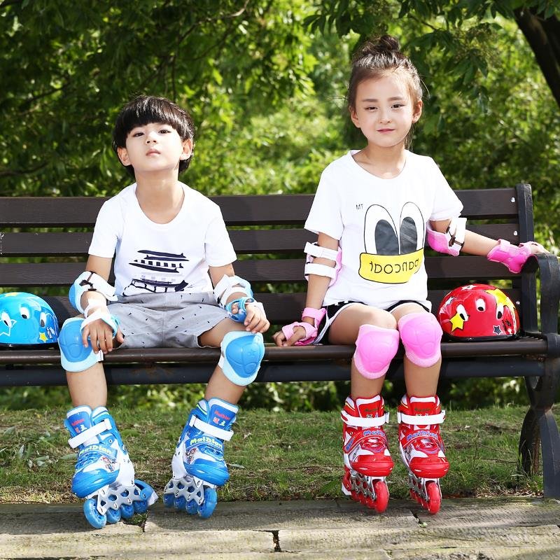 3-4-5-6-8-12 years Dicanon roller skater children with a full set of men and women