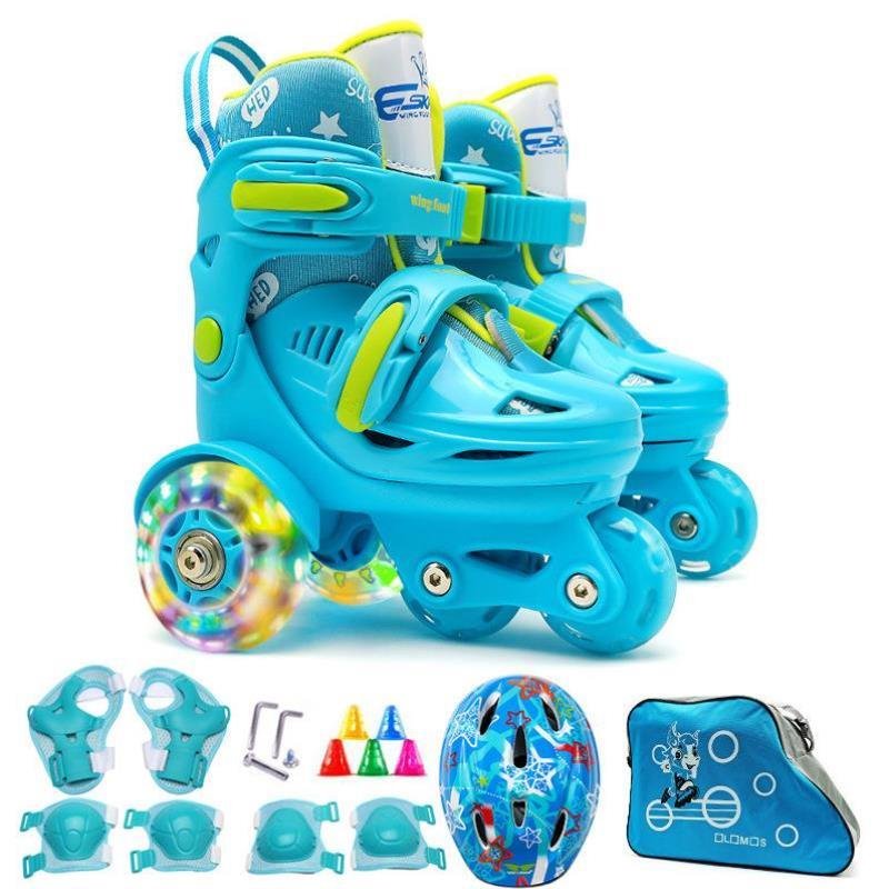 Roller slipper children's first general skating skates walk smoother skates and four wheeled rollers stand to grind