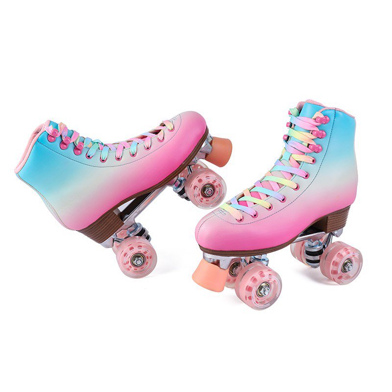 two-trip skates, colored adult skating t-skating, aluminum alloy