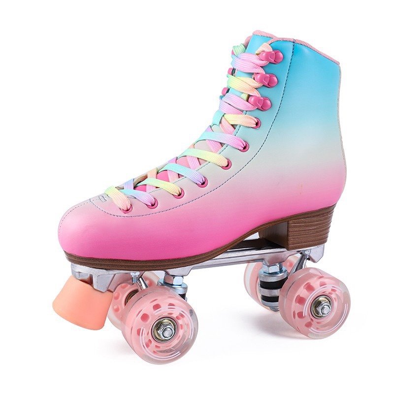 two-trip skates, colored adult skating t-skating, aluminum alloy