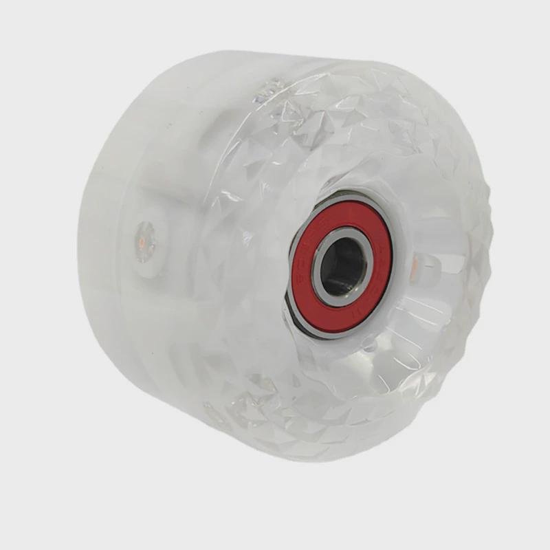 NEW SIX-LIGHTED DOUBLE-WHEELER SKATES, FOUR-WHEELER ROLLER SKATES, HIGH-ROLLER PU WHEEL