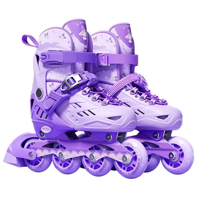 Coolomey Roller skater children aged 3-12 years, boys and girls, full of roller skates