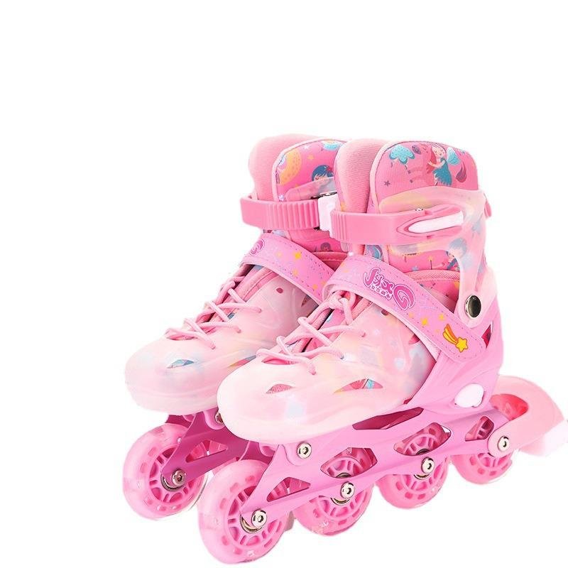 ^ (CHILDREN'S FULL SET OF FIRST-CLASS SKATES, ALL PU-SWIPES, AND DECOMPOSITION OF DIRECT LINER MALE AND FEMALE SKATES)