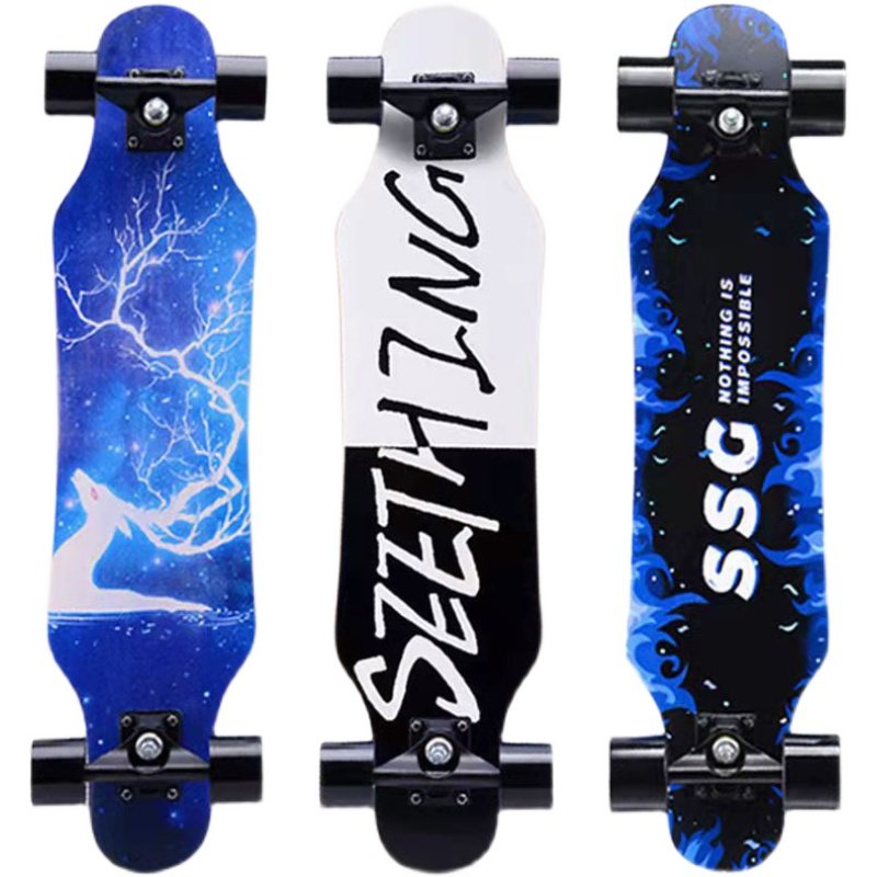 Four-wheel-board road board for young boys and girls who are skating for the board