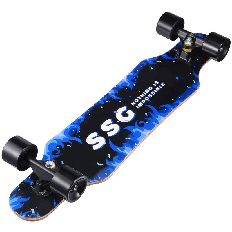 a professional-class skater for young adult beginners at the 80-cm long plank road, four-wheeler skating danceboards