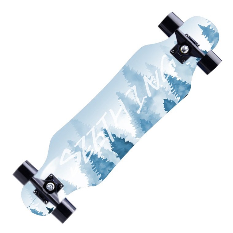 a professional-class skater for young adult beginners at the 80-cm long plank road, four-wheeler skating danceboards