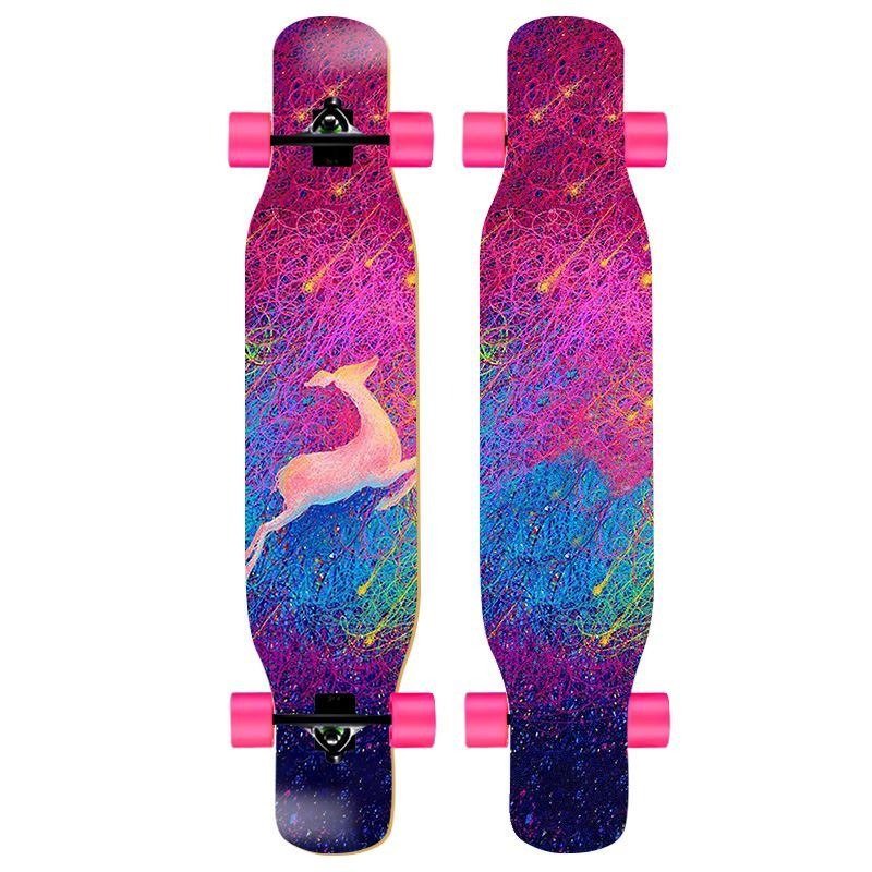 Specialized skateboard beginner, Meowboard Adult Boys, Junior Danceboard Boys Four Wheelers