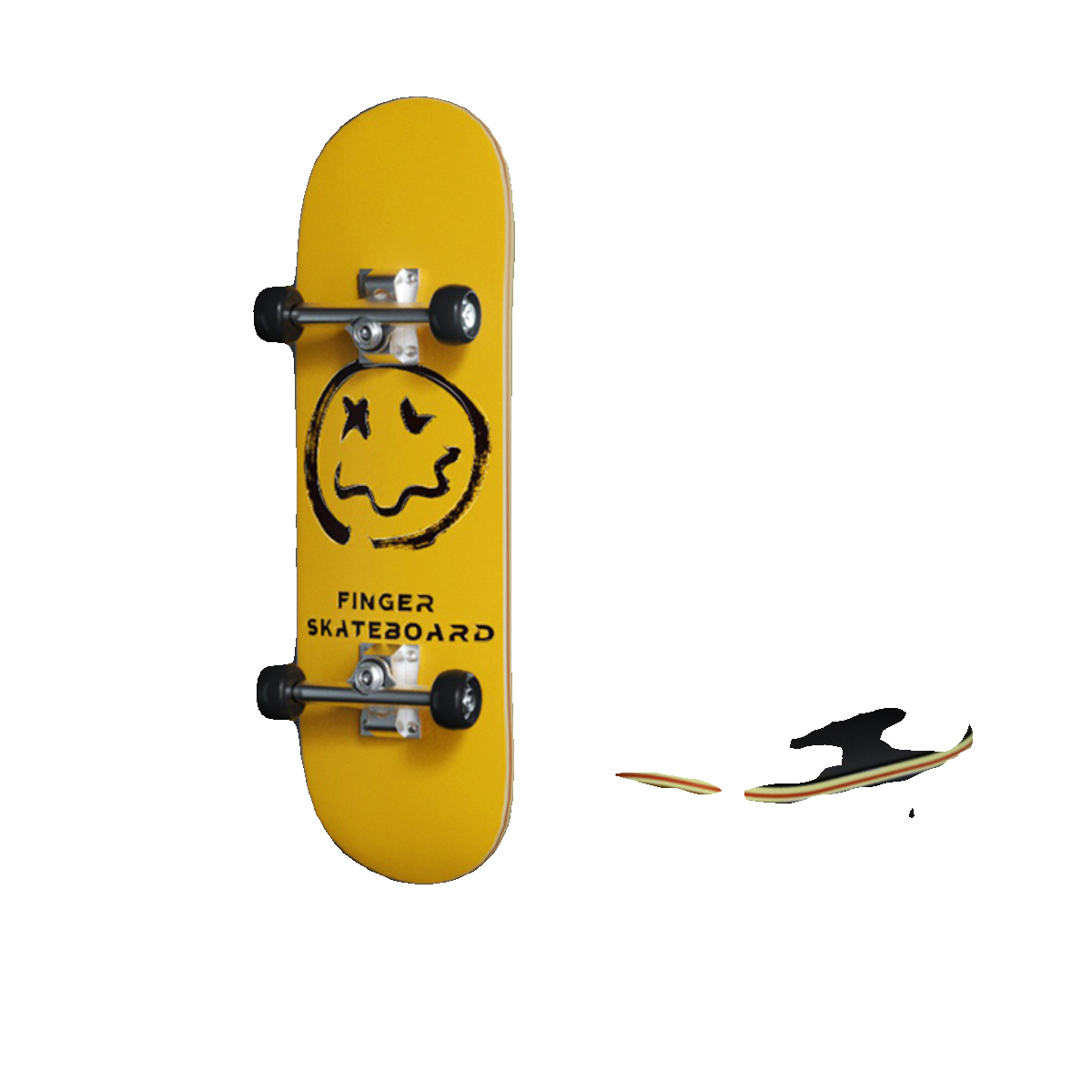 Professional maple finger skateboard bearing boy mini-finger double-barrelled children's creative toy gift relief