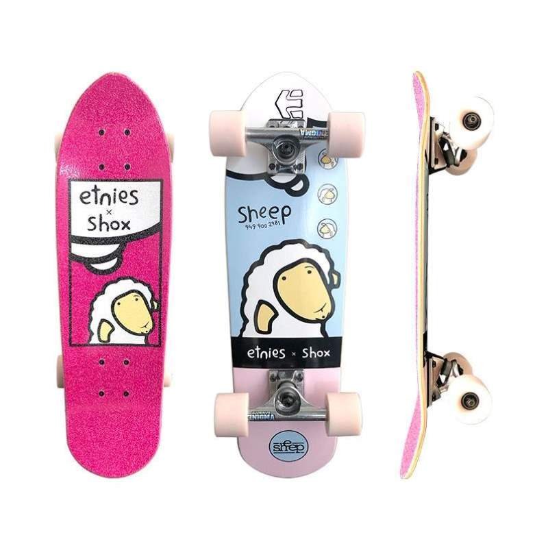 SLIPBOARD ATTITUDE STREET BEGINNER, ADULT B-SKICKER JUNIOR PROFESSIONAL LITTLE FISH STEPBOARD CHILDREN'S BRUSH
