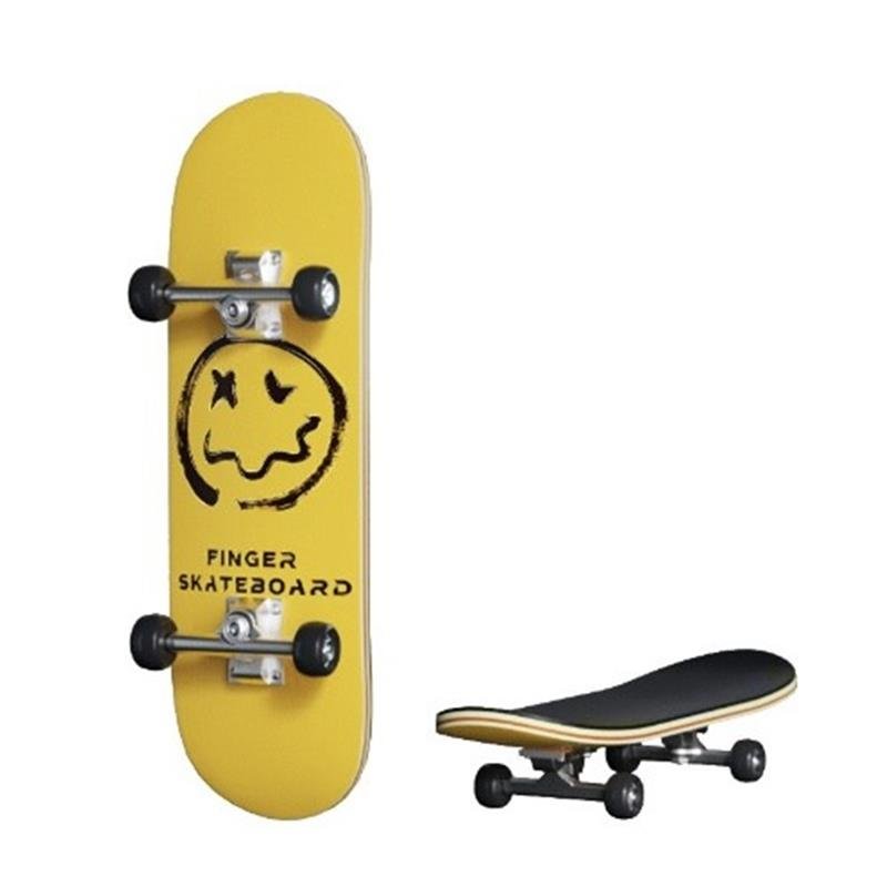 Fingerboard mini-toy alloy bearing five-storey mackerel professional double-barrel children's creative gift set