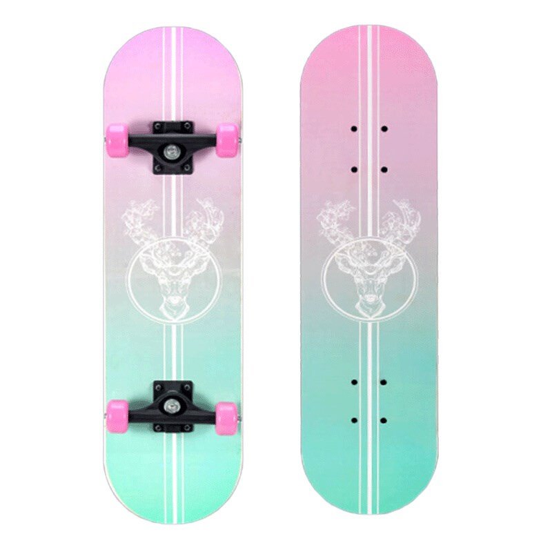 FOUR-WHEEL SKATEBOARD BEGINNERS, BOYS AND GIRLS 3-6-10C, 12-YEAR-OLD DOUBLE-BARREL 6-12-YEAR-OLD PROFESSIONAL SKATEBOARDER