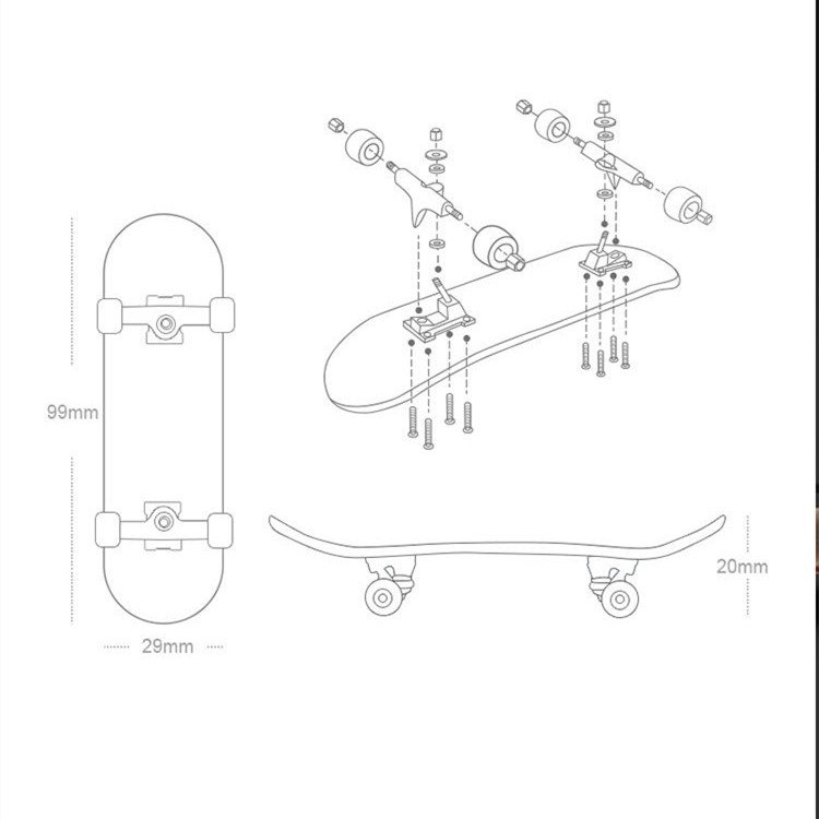 Tortoise skateboard axle-carrying finger skateboards turn to mini-sliding turtle skateboards