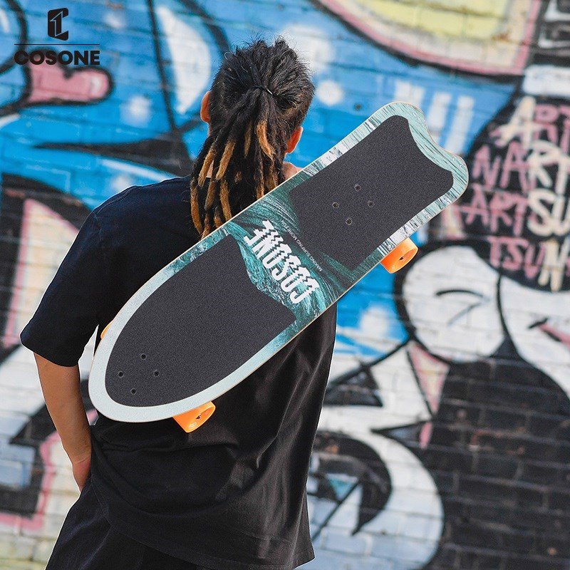 COSObNE skiing exercises on land surfboard adult skateboard girls in primary S5 Bridge Maple