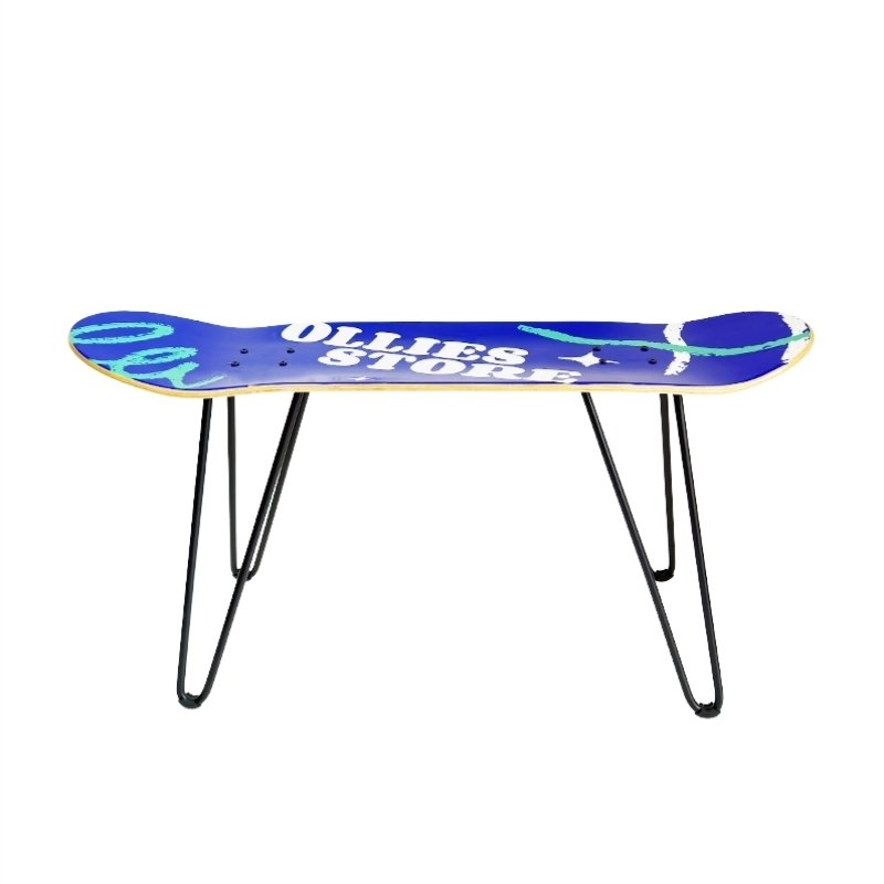 A short pair of shoes for a couple of stools