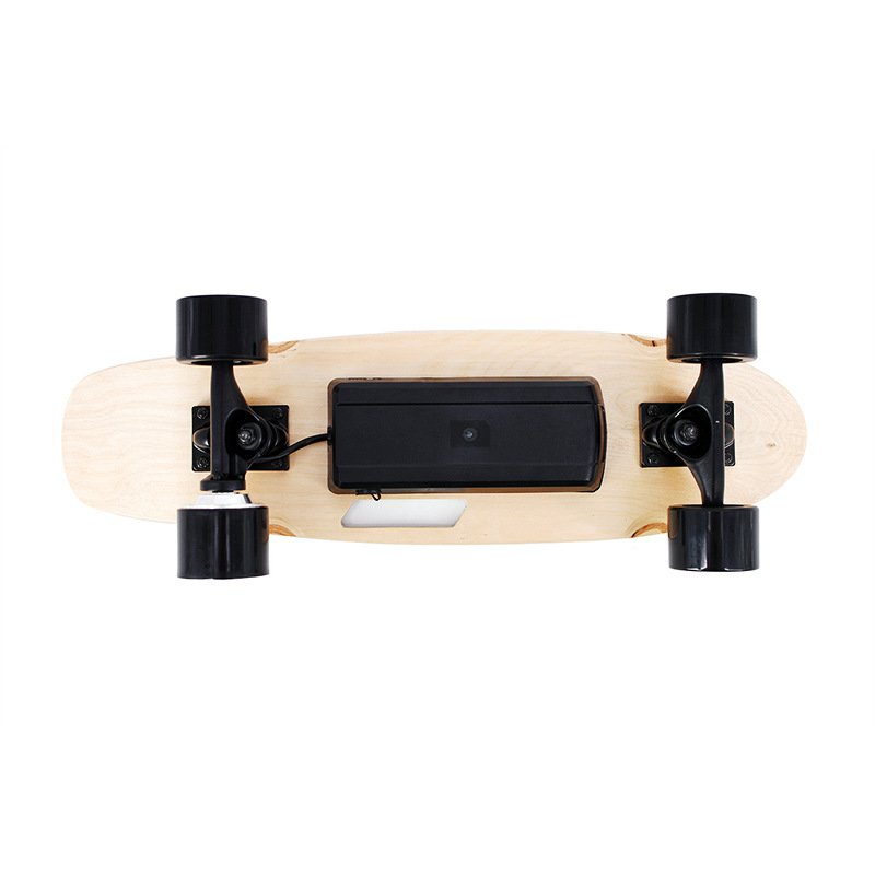 New electric skateboard four-wheeled fishboard wireless remote control adult student walker