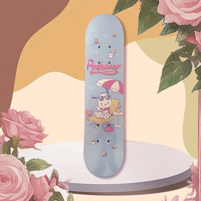 Two-sided skateboards for three to six-year-old boys and girls, two-way skateboards, cartoons for Colomy