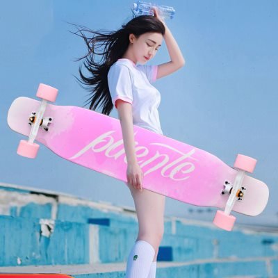 ♪ Punnel board four-wheel adult brush ♪
