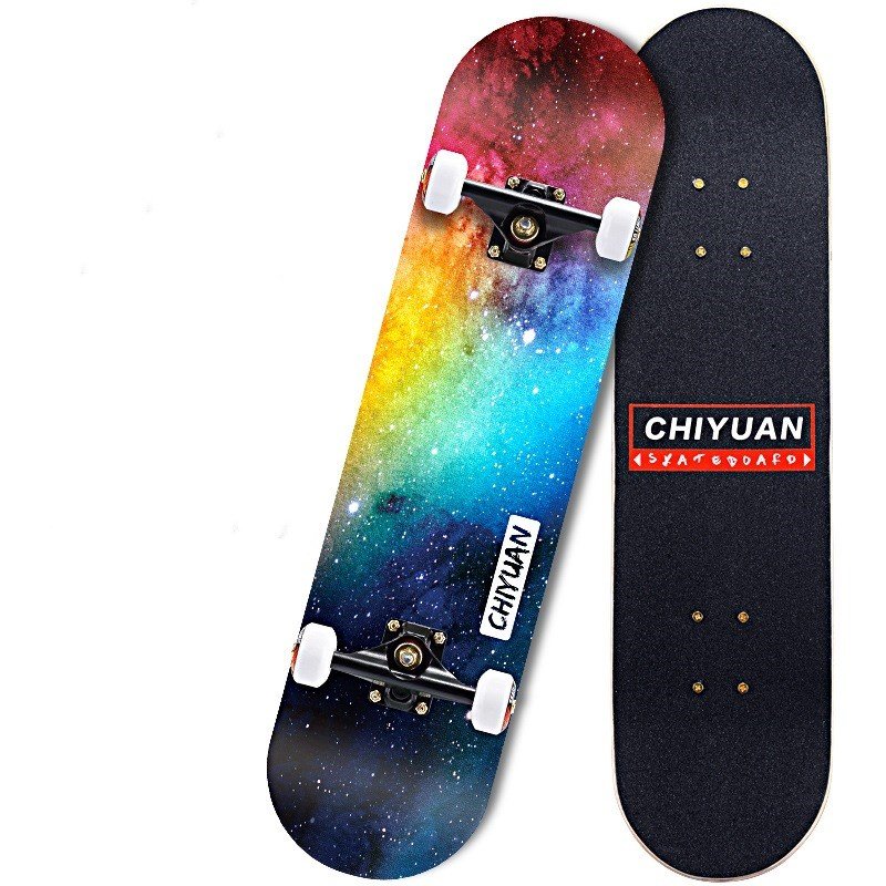 high-end factory sales four-wheel skateboard q junior male, senior adult and adolescent