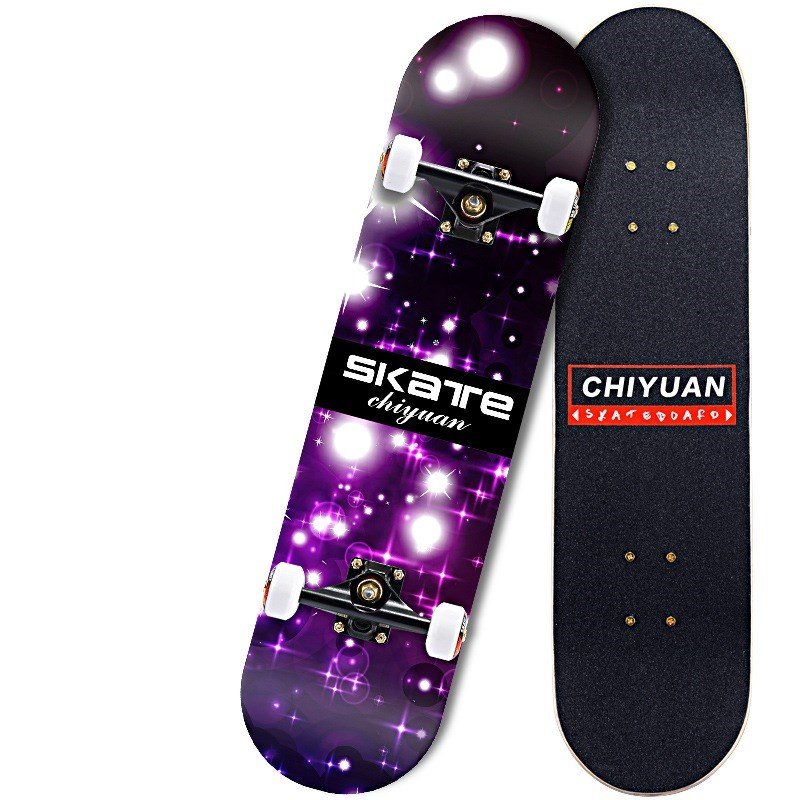 high-end factory sales four-wheel skateboard q junior male, senior adult and adolescent