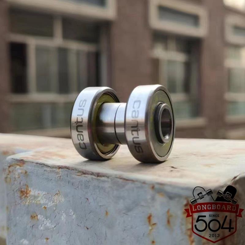 New land surfboard upgrades of ceramic axle bearings, long plate drops, black ceramic retrofitting skateboards