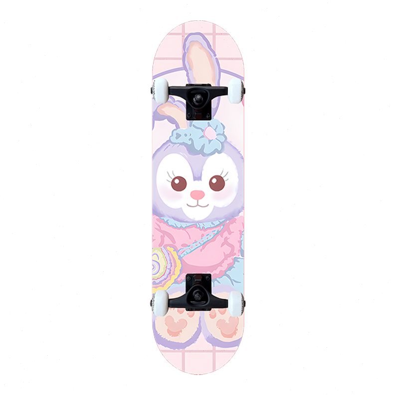 Double-doved skating carts for girls and children aged 6-12 years and over