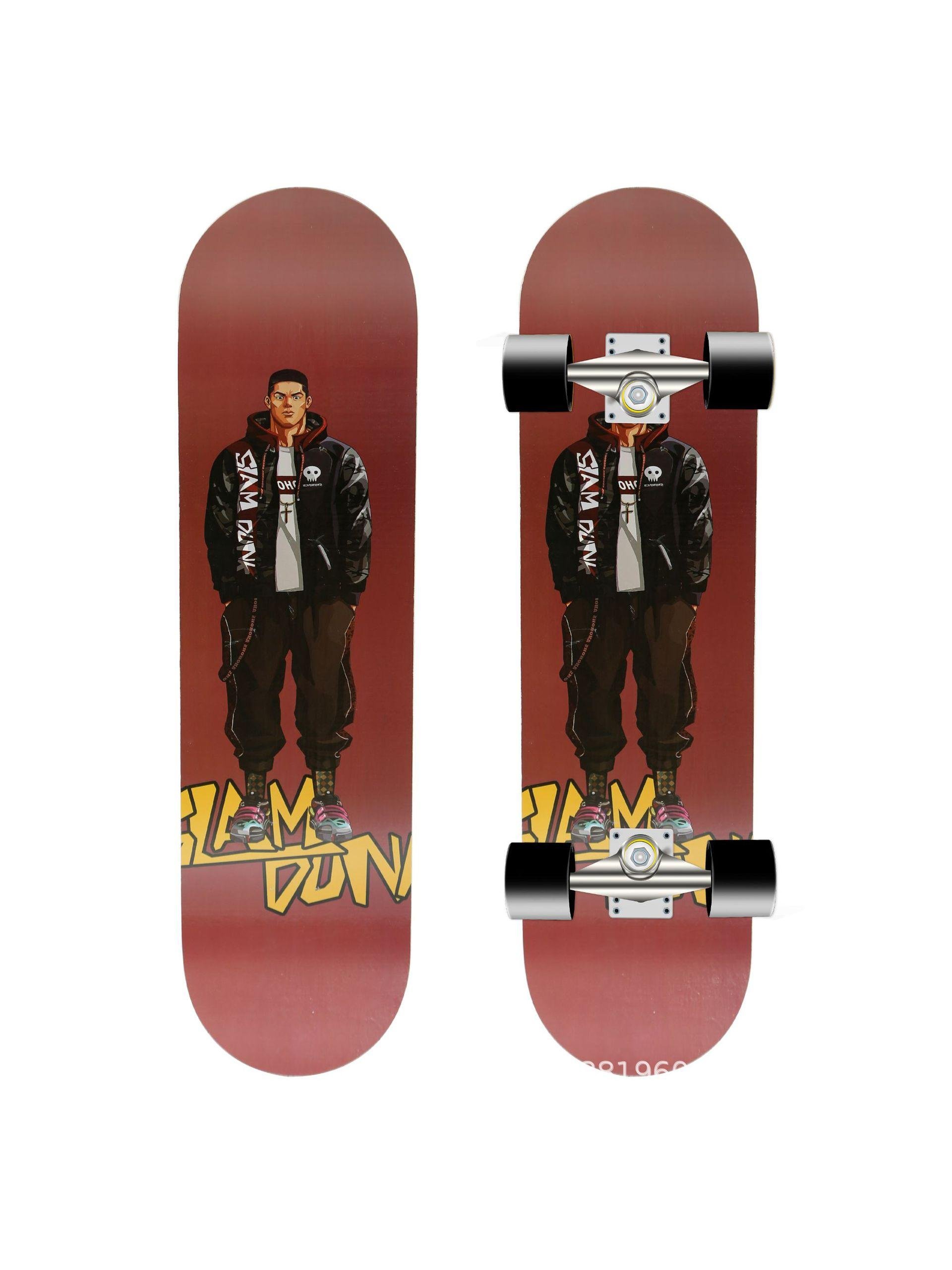 Dorocont kids' skateboard girls' first-year-olds with two-year-olds with a florist