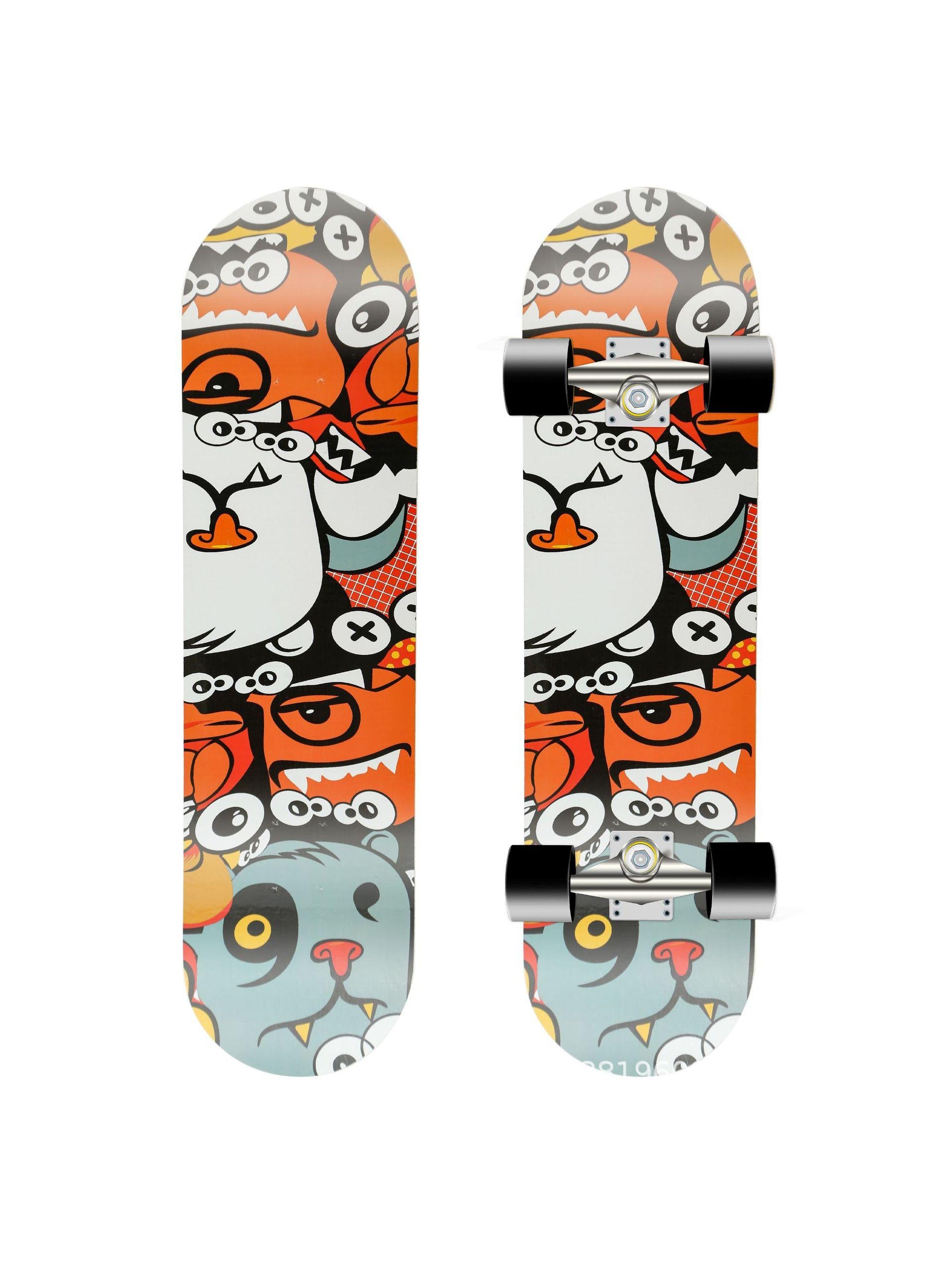 Dorocont kids' skateboard girls' first-year-olds with two-year-olds with a florist