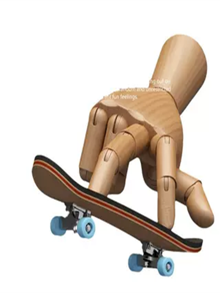 Specialized finger skateboard toy-grade maple alloy bearings with sharp double-barreled children's creative gift set