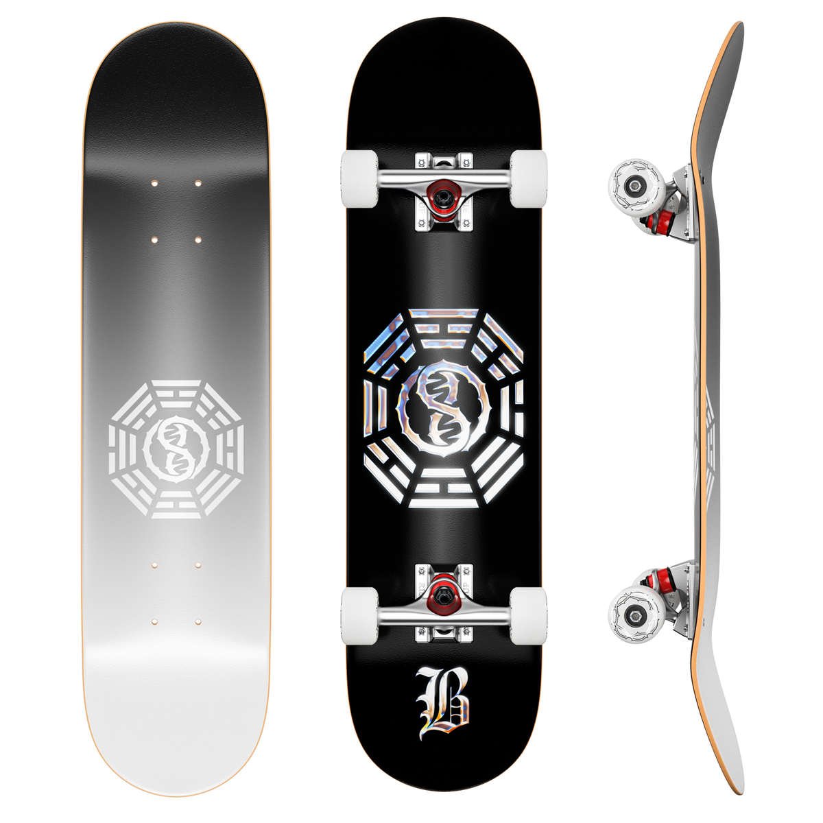 RISEBOARD BLOOD DNA PROFESSIONAL BOARD FOR MALE AND FEMALE BEGINNERS AND ADULT CHILDREN AND ADOLESCENTS DOUBLE-CROSSING