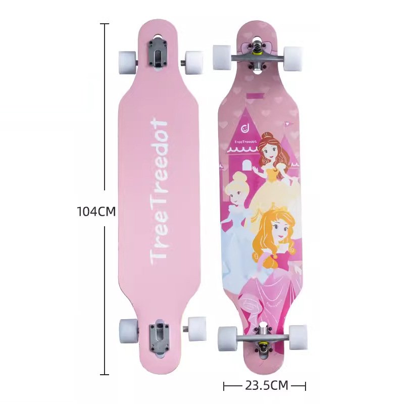 The 41-inch long-slate-opened Grand Skid Road step-scratches are 8 years old and zero basic skateboards for adults