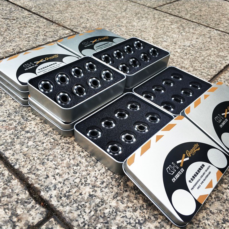CH2 GENERATION ULTRA-HIGH-SPEED CERAMIC BEARINGS APPLY SKATEBOARDS, LONGBOARDS, SKI LAND SURFBOARDS, DRIFTBOARDS, SKATEBOARDS