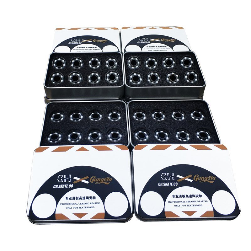 CH2 GENERATION ULTRA-HIGH-SPEED CERAMIC BEARINGS APPLY SKATEBOARDS, LONGBOARDS, SKI LAND SURFBOARDS, DRIFTBOARDS, SKATEBOARDS