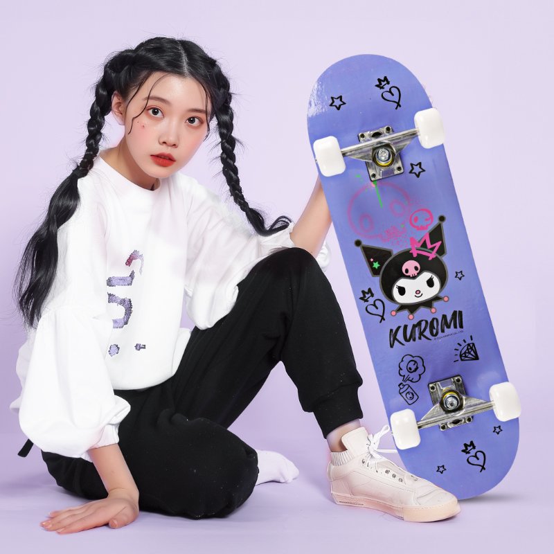 Children's skater starters, adult kuromy skateboard girls, four-wheeler double skateboards