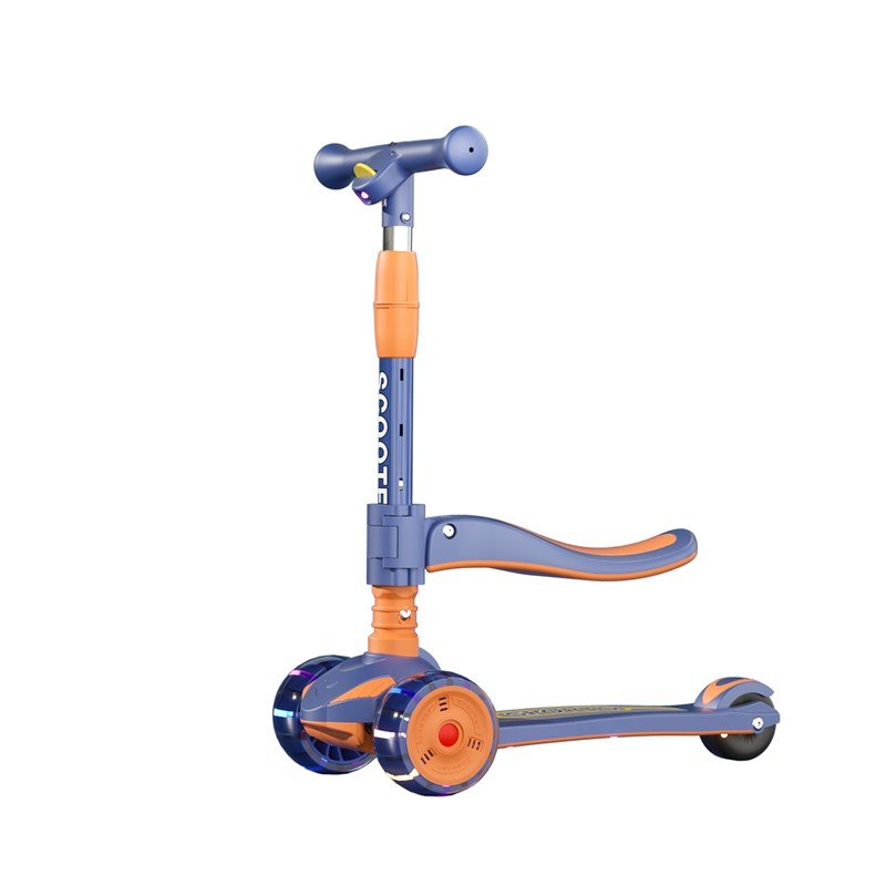 new skateboard b-car children fold in a slide-sliding baby, 2-12-year-old baby