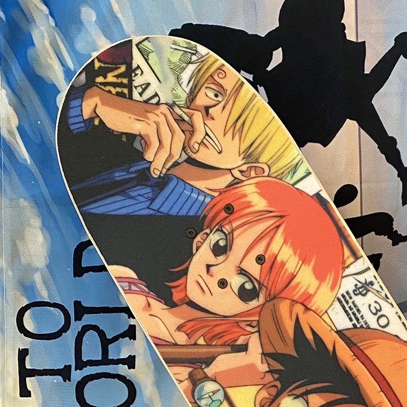 ♪ Show the pirate king four-wheeler scooter children's beginners double-barrel adult skateboards ♪
