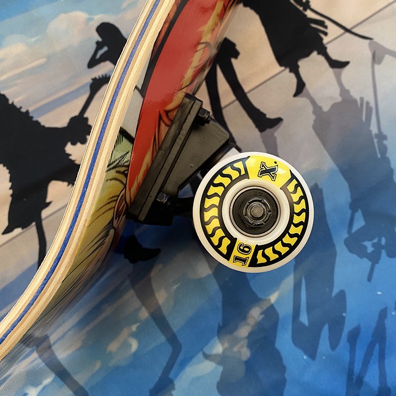 ♪ Show the pirate king four-wheeler scooter children's beginners double-barrel adult skateboards ♪