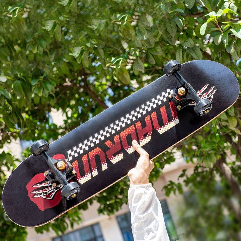 Four-wheeler scooter-specialized adult skating, boys and girls squirming streetboards for children and young people