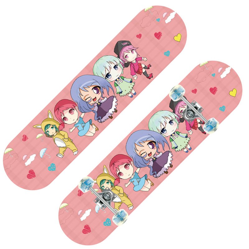 Skating board, four-wheeler skater, kid skateboarder, girl skateboarder, 2808