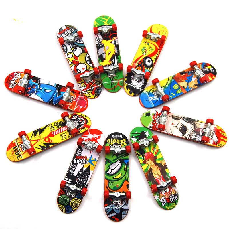 Tortoise skateboards, mini-finger skateboards