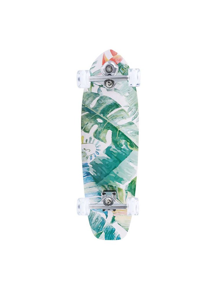 VETHS LAND SURFBOARD SKATING SPECIALTY SPRING BRIDGE ADULT LONG-BOARDED FISH-BOARD IMPORT PLATE, NORTH-EAST MAPLE