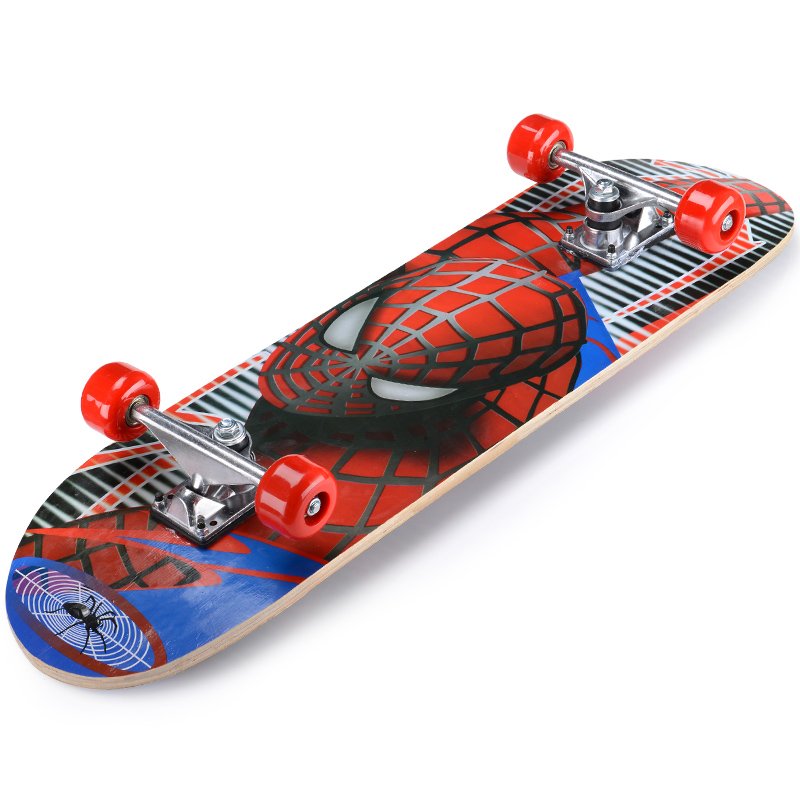 Skiboard beginners 3-8-6-12-year-old girl-boy primary schoolboys double luminous four-wheeled night-lighter