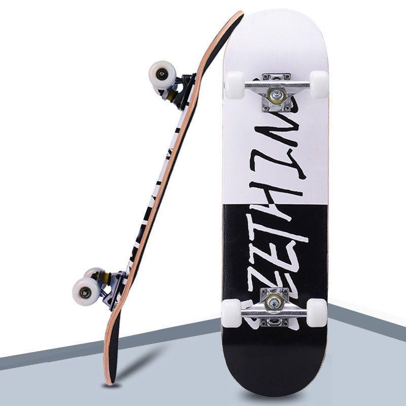 Skiboard 12-18-year-old professional skateboard beginner, adult male, female and adolescent, four-wheeled double-tricker
