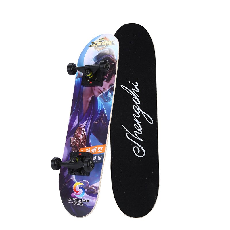 Two-and-a-half-year-old skating cart-child beginners, two-barrel skating professional, four-wheel-lighted dynamic