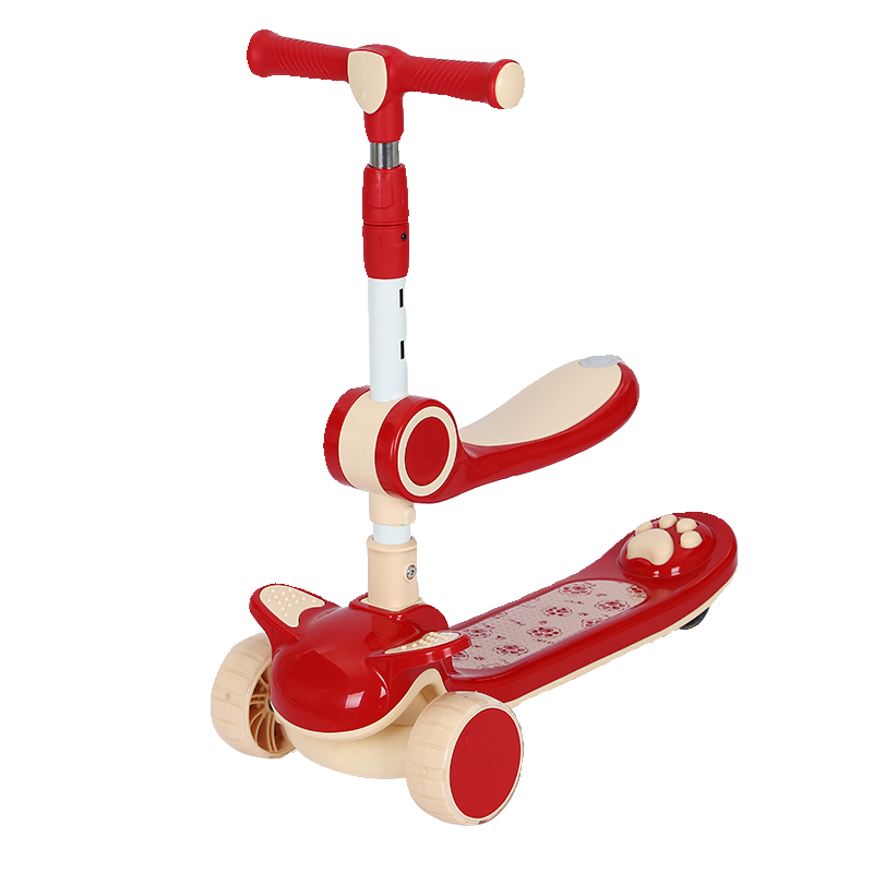 babycare children's scooter can scooter, boys and girls aged 1-3-6-12