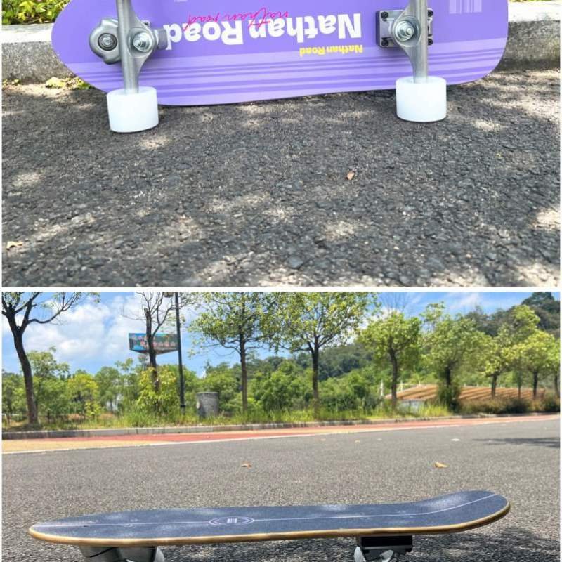 A 28-YEAR-OLD LAND FACTORY FLASHING 23S5 FOR CHILDREN IN A 28-YEAR-OLD BRIDGE WHEEL WITH A MIXED SPRING SKATEBOARD SURFBOARD
