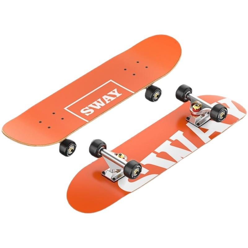 Sweeney Scratchers Professional Board for Adults with Double Four-wheel Flash Girl Skids