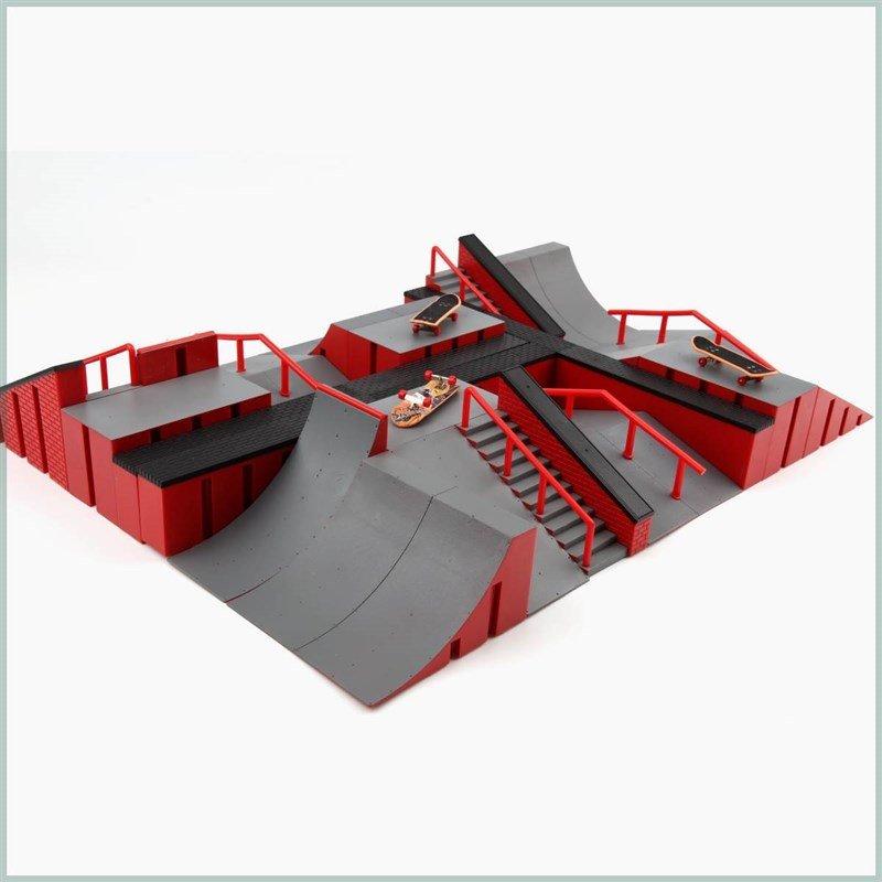 Finger skater training ground creative children's toy-finger skateboard field competitions with specialized props