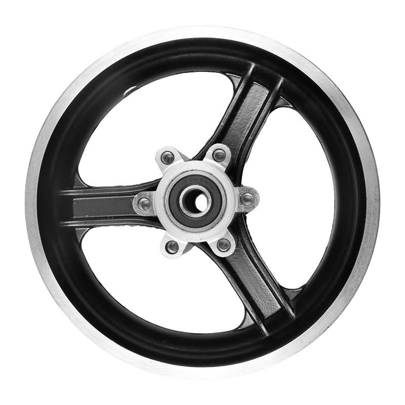 ALUMINIUM ALLOYS FOR THE KUGOM4 ELECTRIC SKATER ' S TRIANGULAR M4 FRONT TIRES